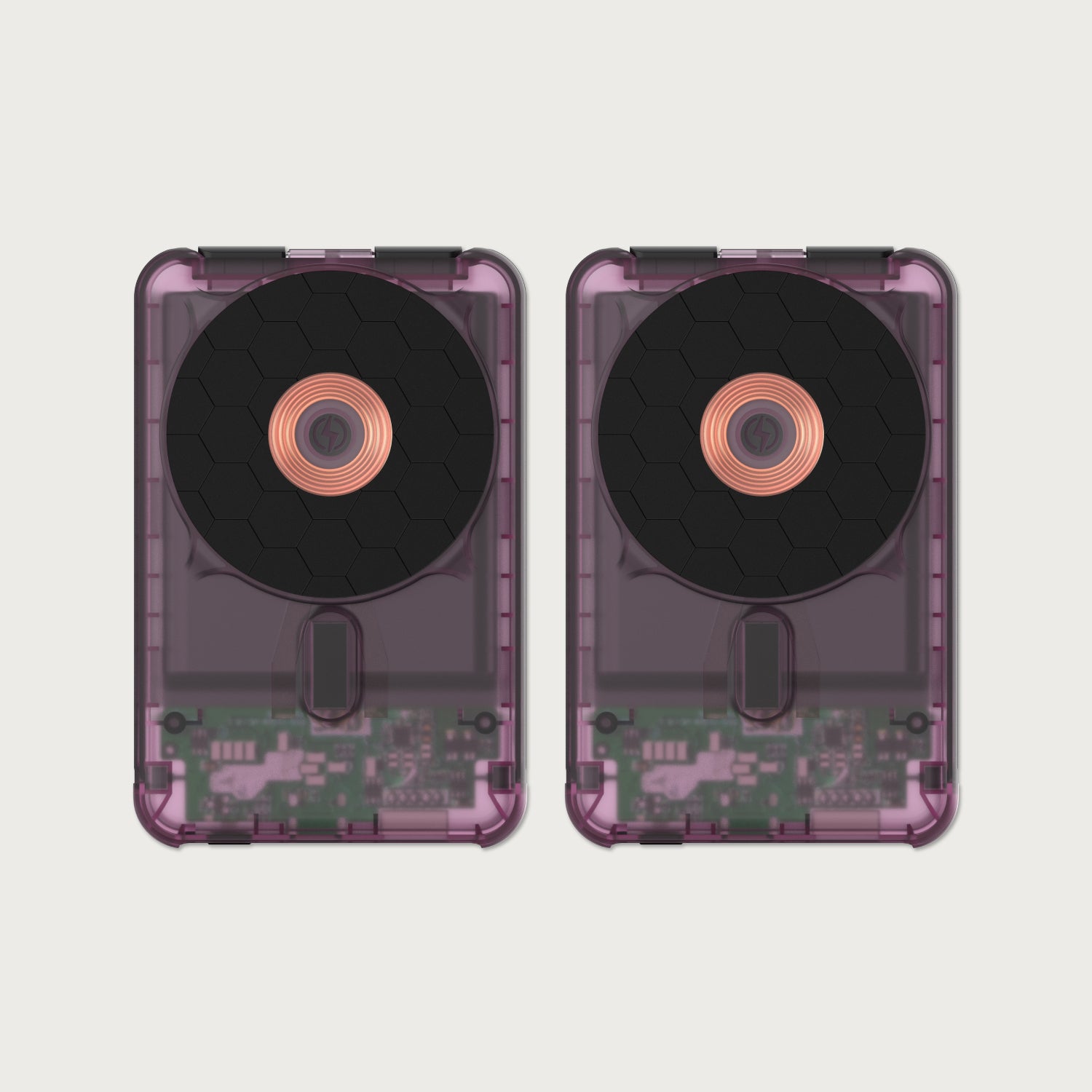 Ridge Power Bank - 10k mAh Bundle - Atomic Purple - 2-Pack